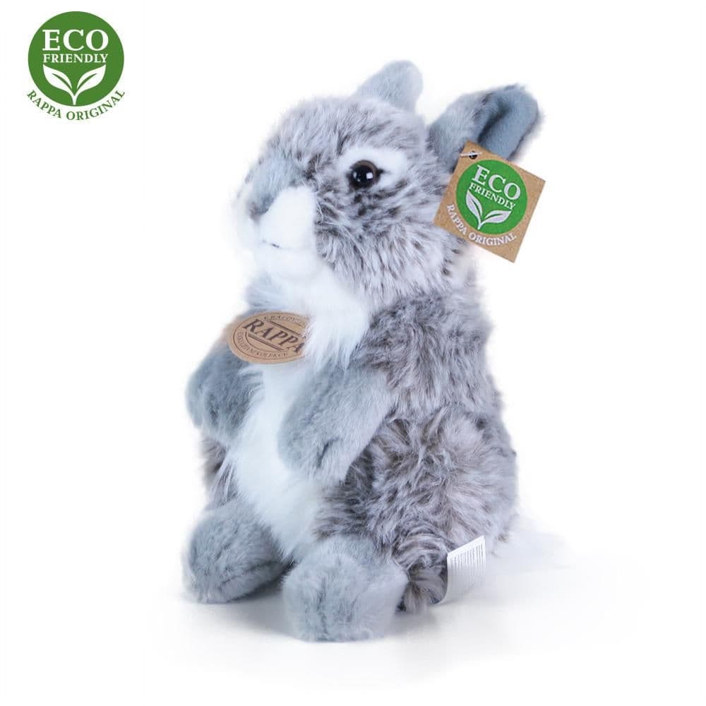 Rappa Plyšový zajíc sedící 20cm ECO-Friendly