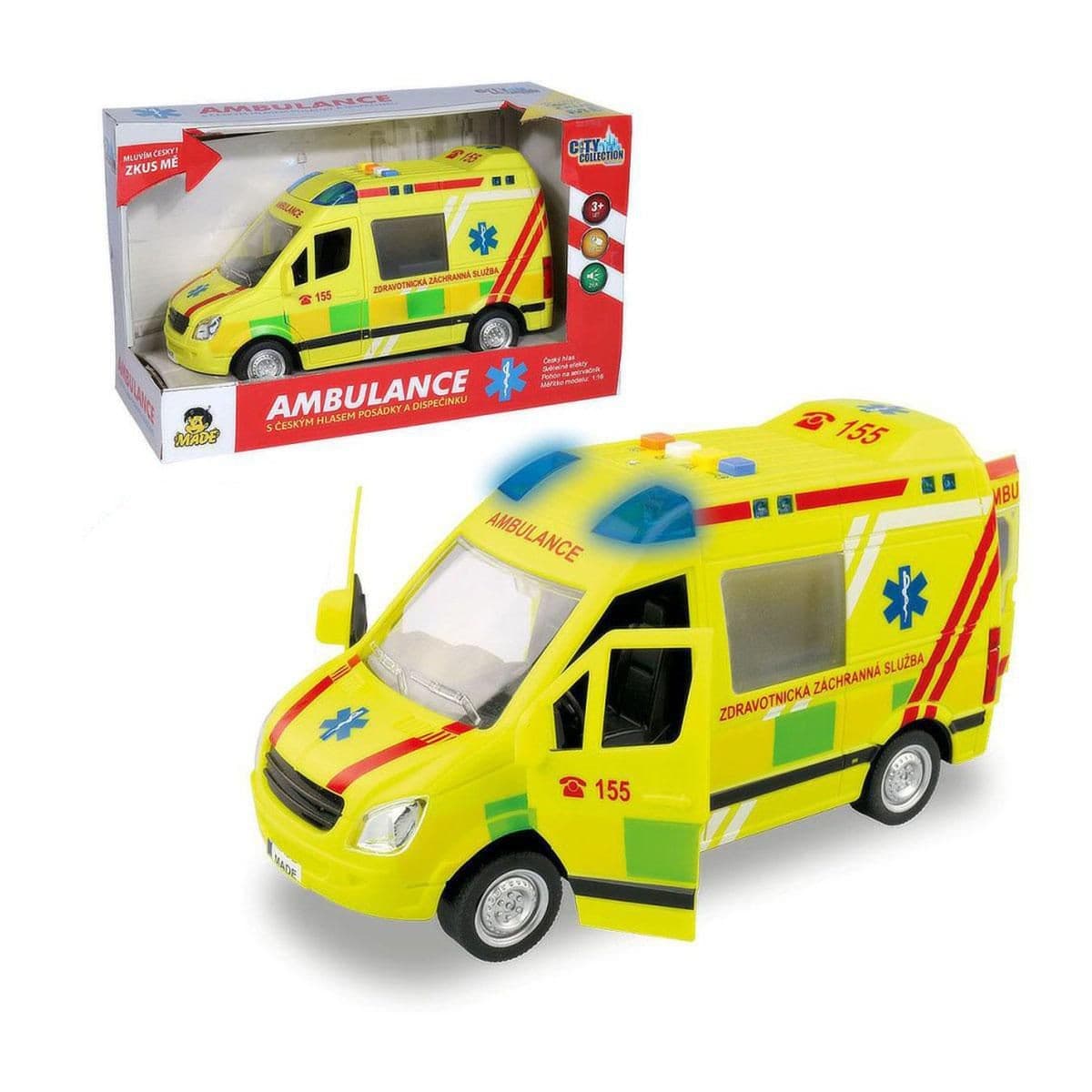 MaDe Ambulance na setrvačník