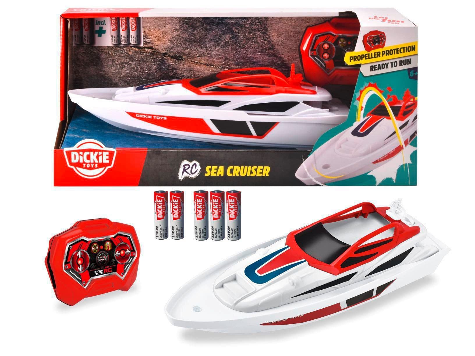 Dickie RC loď Sea Cruiser 34 cm, 2 kanály