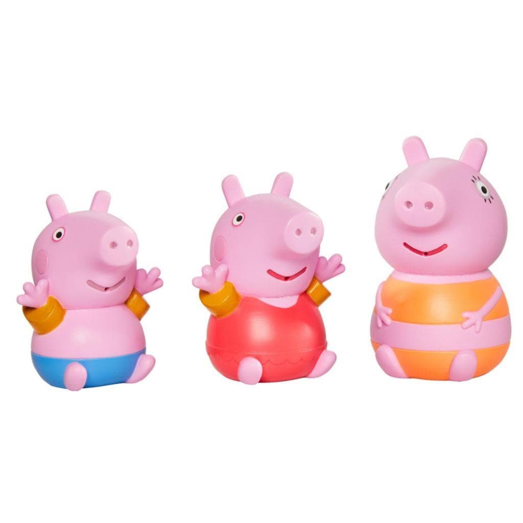 Tomy Toomies Prasátko Peppa Pig, maminka a Tom, stříkající hračky 18m+