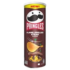 Pringles Křupavý snack s příchutí grilovaného steaku 165g