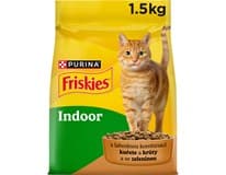 Friskies Indoor granule pro kočky kuře, krůta 1,5 kg