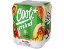 Cool+ Mind meruňka broskev 4 x 500 ml