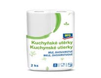 aro Kuchyňské utěrky 2vrstvé 11 m 12 x 2 ks
