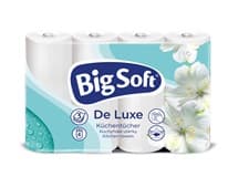 BIG SOFT Deluxe kuchyňské utěrky 3vrstvé 4 ks