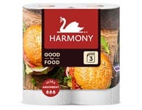 HARMONY Kuchyňské utěrky Good for Food 3vrstvé 2 ks