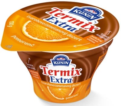 Mlékárna Kunín Termix Extra pomeranč