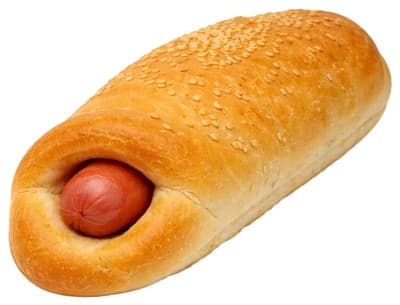 Párek v rohlíku se sezamem
