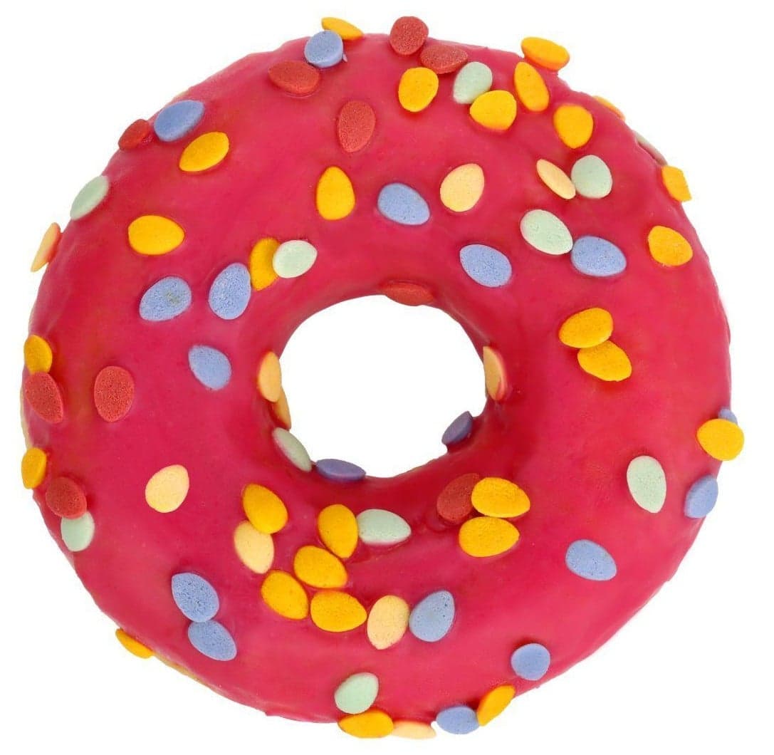 Donut růžový s vajíčky