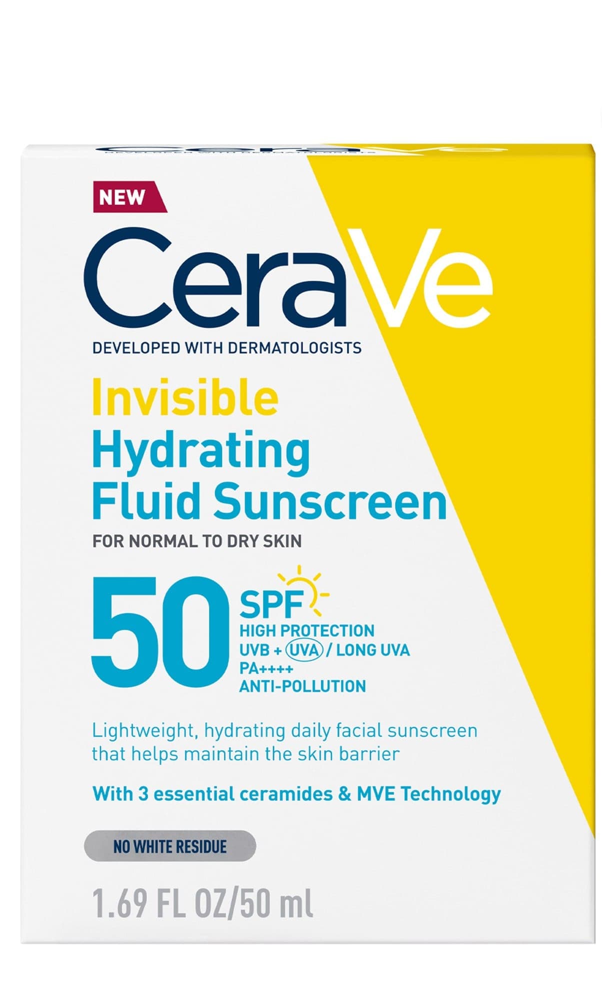 CeraVe Hydratační opalovací fluid SPF50 50ml