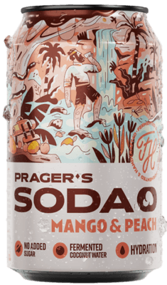 PRAGER'S Soda Mango Peach 330.0 ml