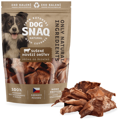 Dog Snaq Natural Hovězí dršťky, sušené
