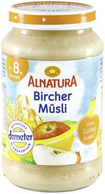 ALNATURA BIO Dětská výživa Bircher müsli