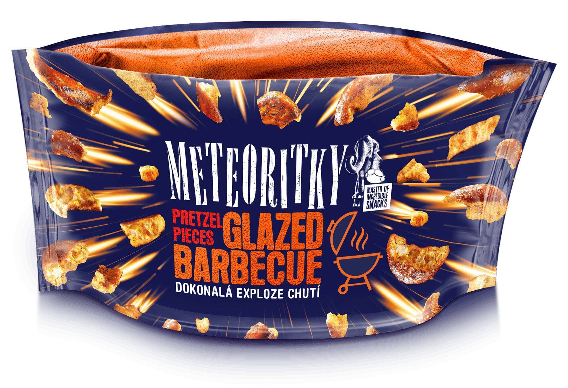 Meteoritky Glazed Barbecue 75g