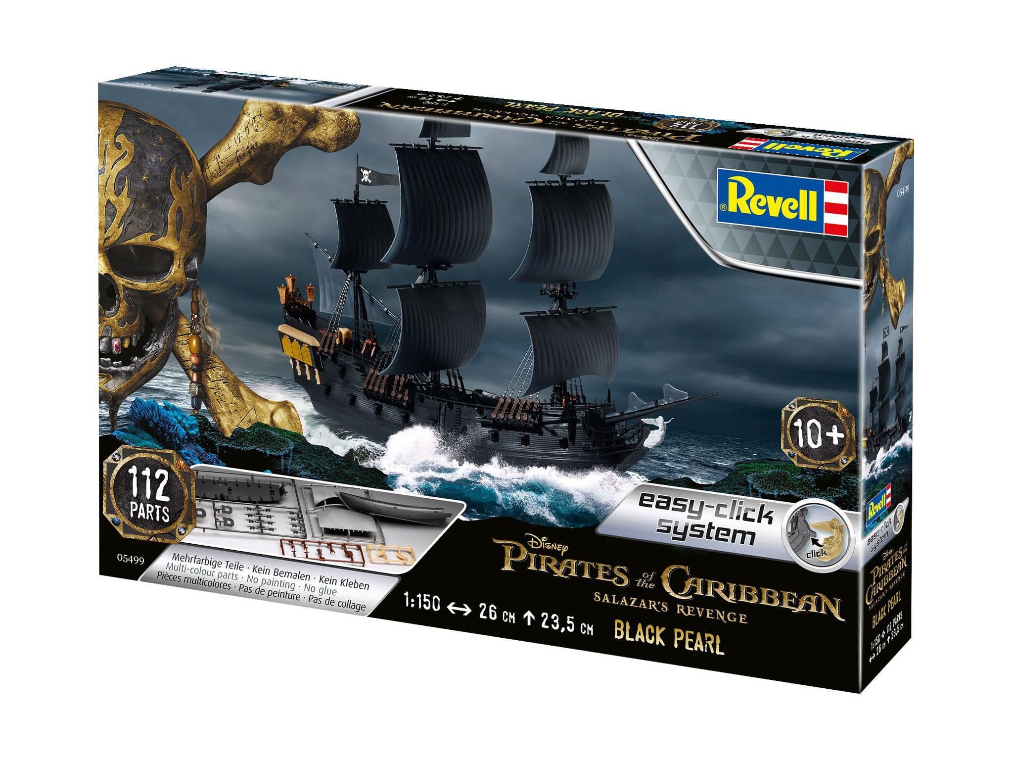Revell Easyclick loď 05499 - black pearl (1:150)