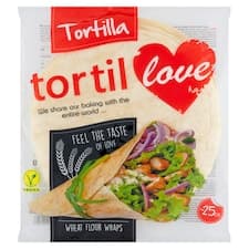Tortilla placky z pšeničné mouky 12 x 60g (720g)