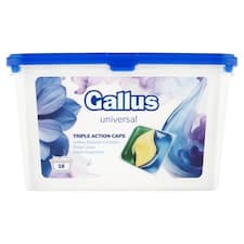 Gallus Triple Action 3v1 univerzální prací kapsle 18 praní 18 x 15g (270g)