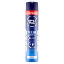 Nivea Men Fresh Active Sprej deodorant 200ml