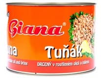Giana Tuňák drcený v rostlinném oleji a nálevu 1,705 kg