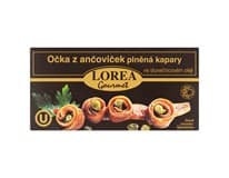 LOREA Ančovičky v oleji očka plněná kapary 50 g