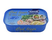 NEKTON Tresčí játra výběrová ve vlastním oleji 115 g