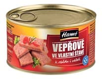 Hamé Vepřové maso ve vlastní šťávě 4 x 400 g