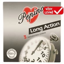 Pepino Long Action kondomy 3 ks