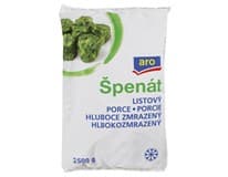 aro Špenát listový porce mraž. 4 x 2,5 kg