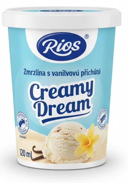 Zmrzlina s vanilkovou příchutí Rios Creamy Dream