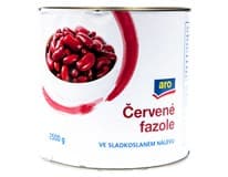 aro Fazole červené ve sladkoslaném nálevu 2,5 kg