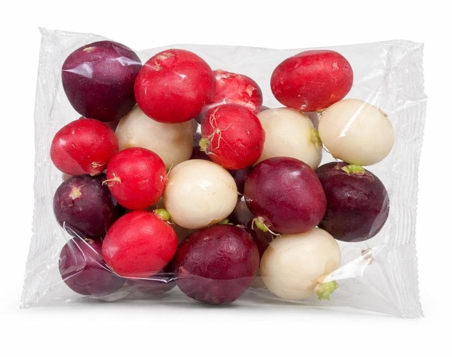 Ředkvičky bez natě barevný mix, balení