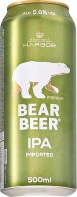 Harboe Bear Beer IPA 5,6% plech 500.0 ml