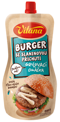 Vitana Omáčka Slanina Burger