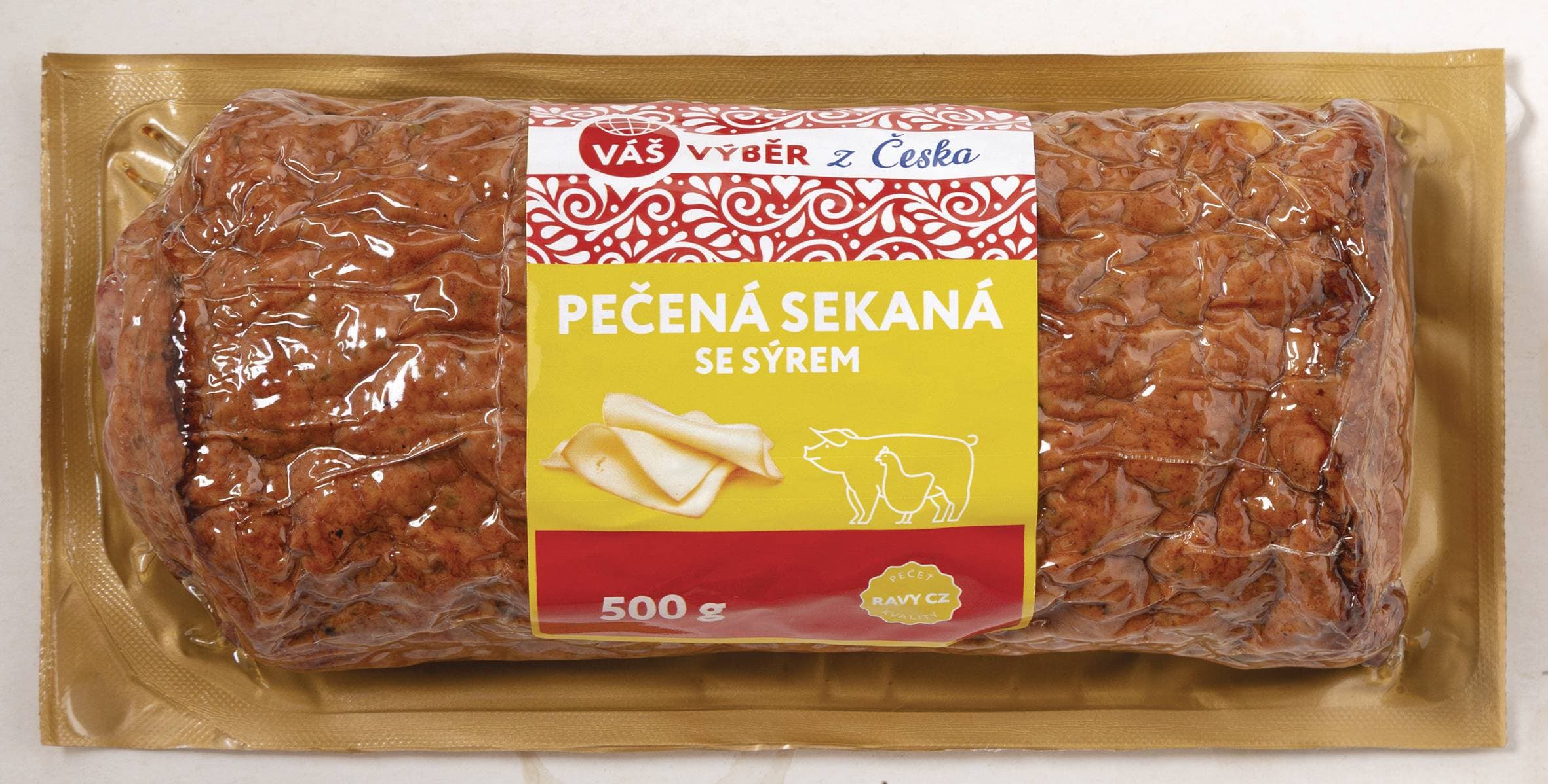 Váš Výběr Pečená masová sekaná se sýrem 500g