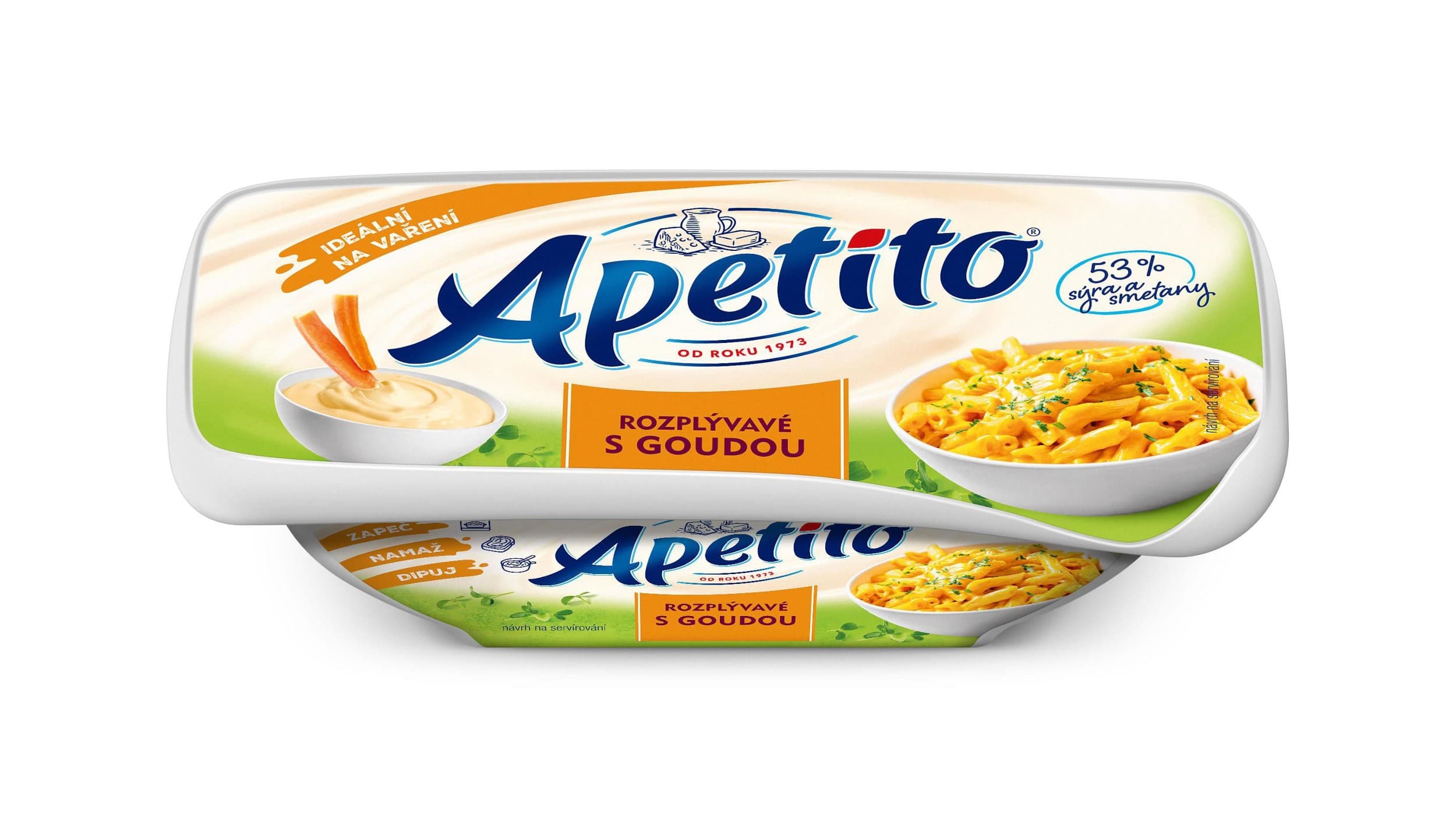 Apetito Rozplývané s Goudou 190g