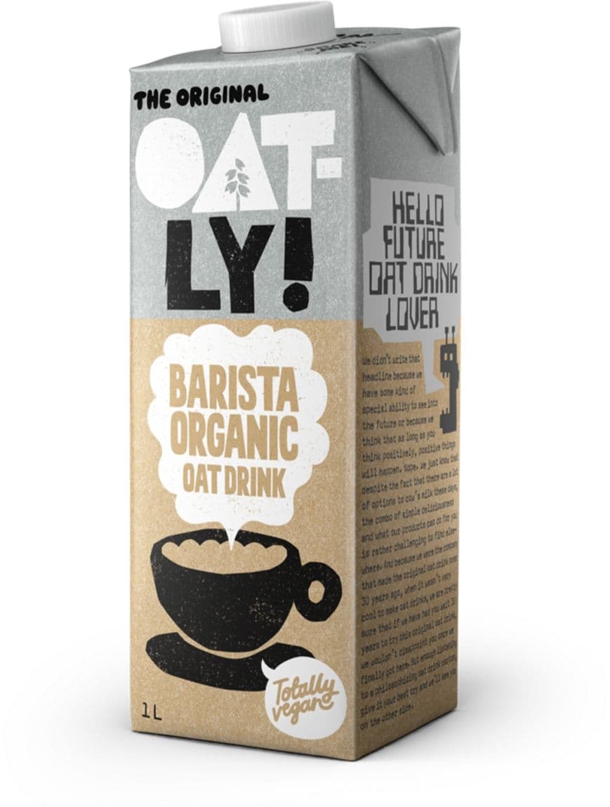 Oatly! BIO Ovesný nápoj Barista 1l