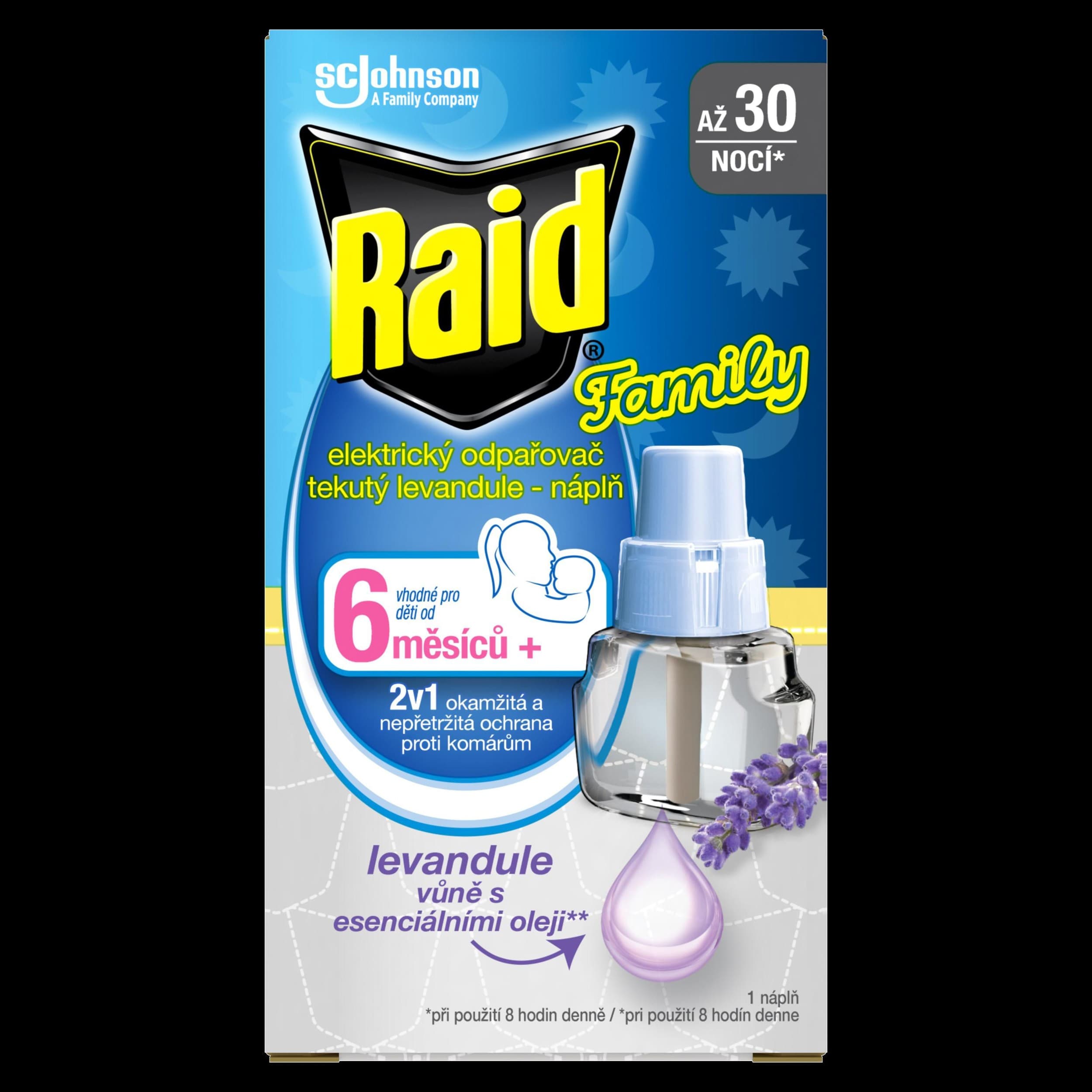 Raid Family Levandule náplň 21ml