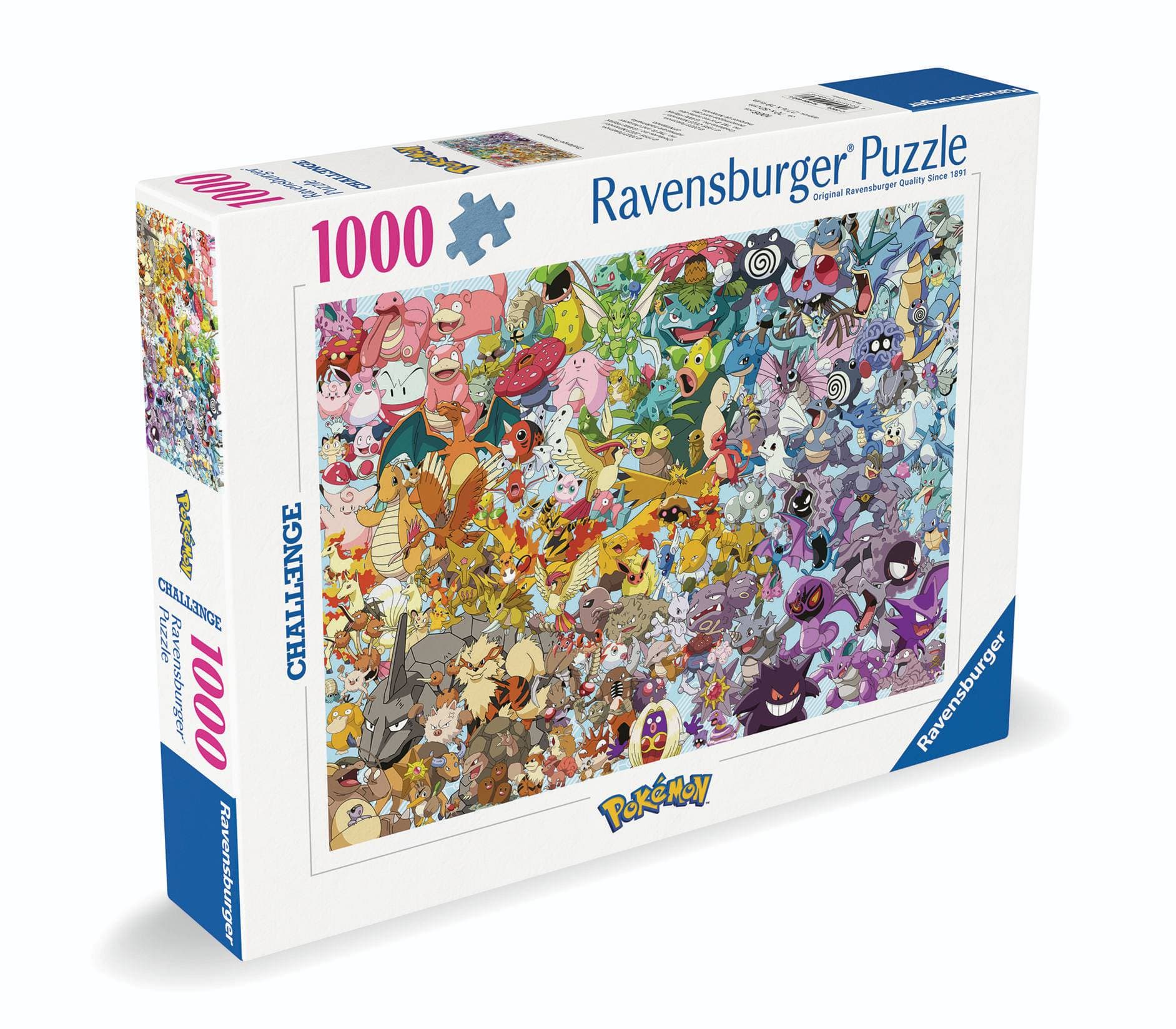 Ravensburger Puzzle 120004608 Challenge Puzzle: Pokémon 1000 dílků