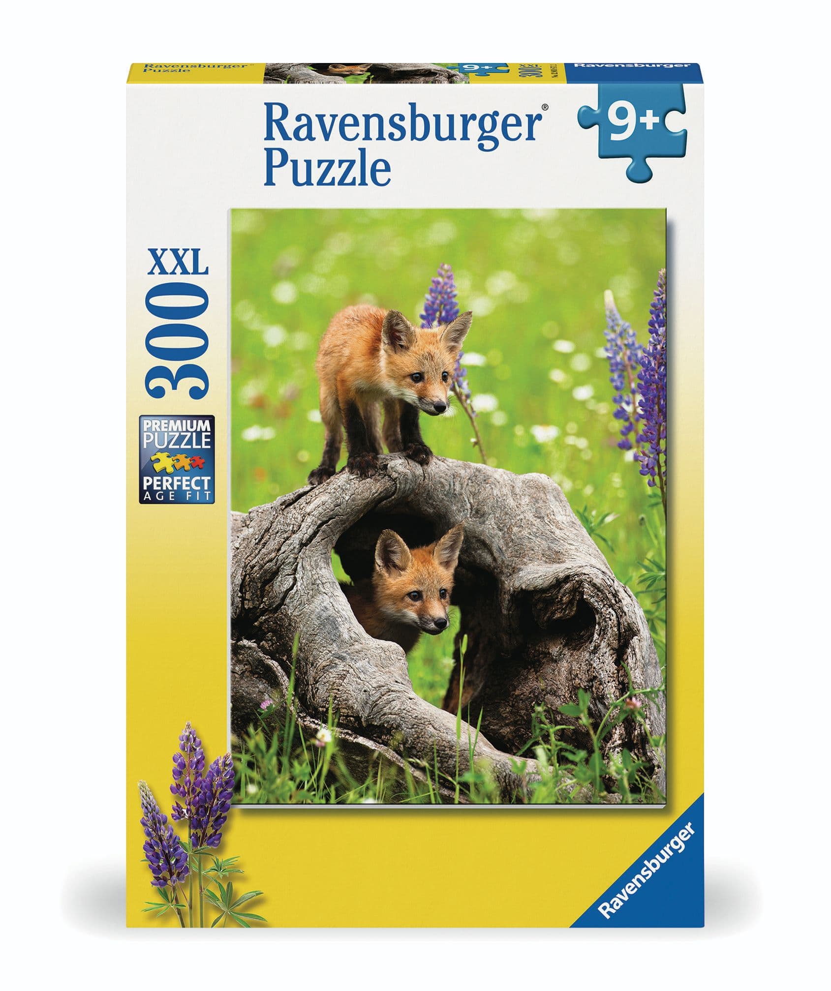 Ravensburger Puzzle 120008712 Zvědavé lišky 300 dílků