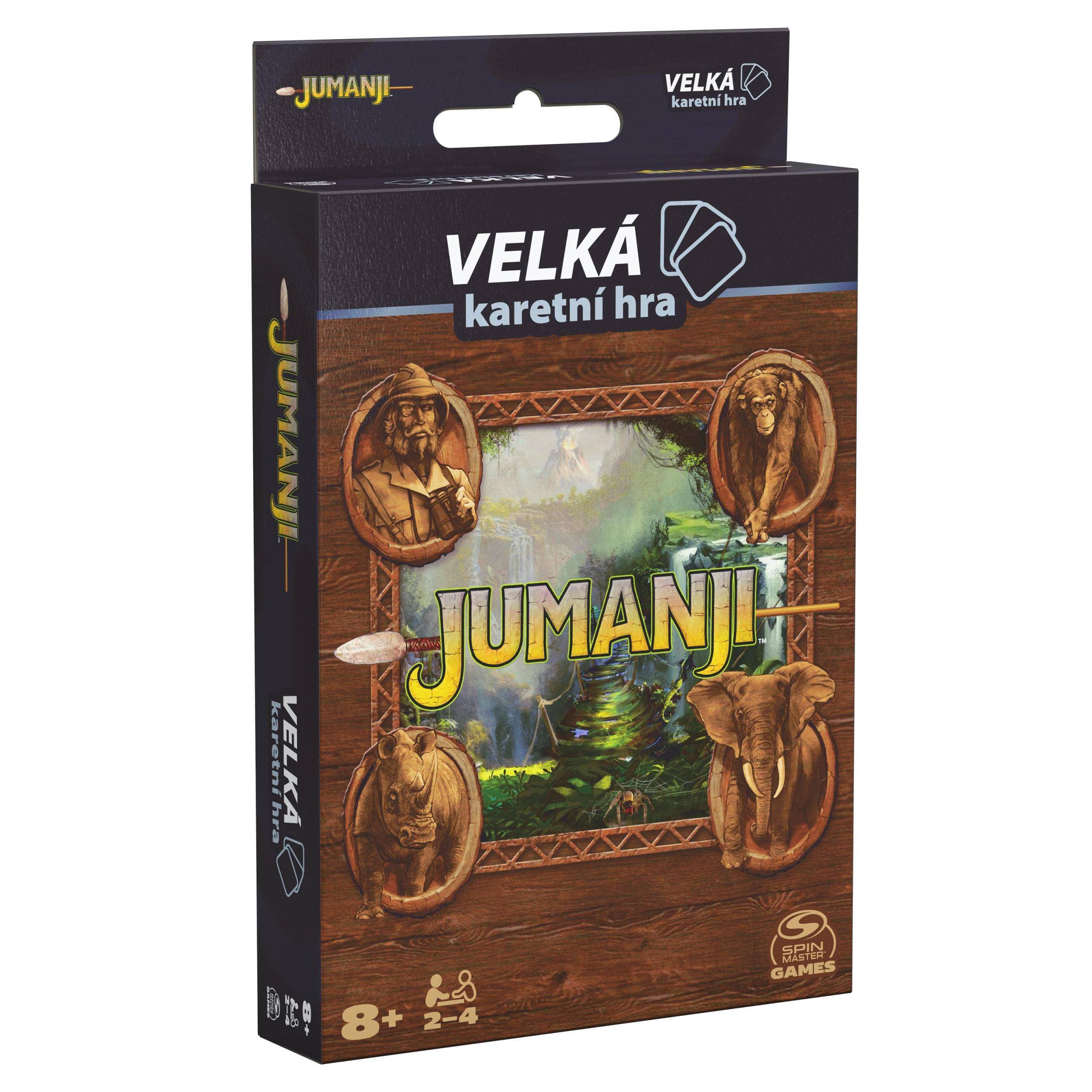 Spin Master Jumanji karetní verze CZ