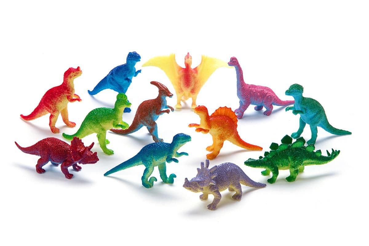 FAUNICA Zvířátka figurky v tubě - Dinosauři