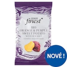 Finest Bio batátové chipsy s mořskou solí 100g