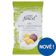 Finest Bio zeleninové chipsy s mořskou solí 100g