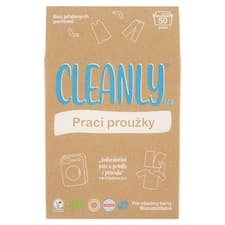 Cleanly Eco Prací proužky 50 praní 50 ks