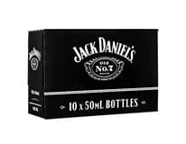 JACK DANIEL'S 40 % 10 x 50 ml