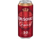 KRUŠOVICE Pivo světlé výčepní 10° 6 x 500 ml plech