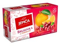 JEMČA Čaj brusinka/pomeranč 6 x 40 g