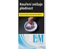 L&M Link Blue 100 SSL dlouhé tvrdé bal. 10 krab. 20 ks kolek U 162 Kč VO cena
