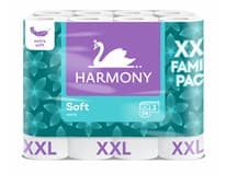 HARMONY Toaletní papír Soft White 3vrstvý 15 m 24 ks