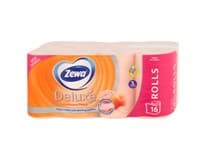 Zewa DeLuxe Cashmere Peach Toaletní papír 3vrstvý 150 útržků 19,3 m 16 ks